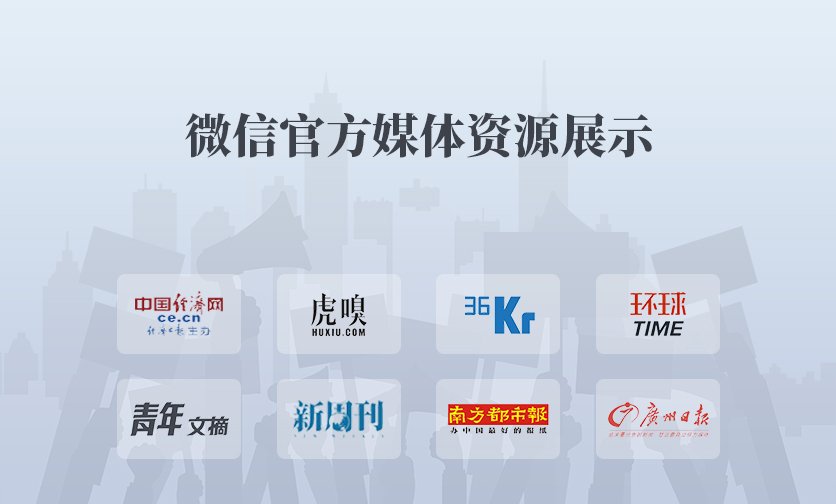 微信官方媒体资源展示